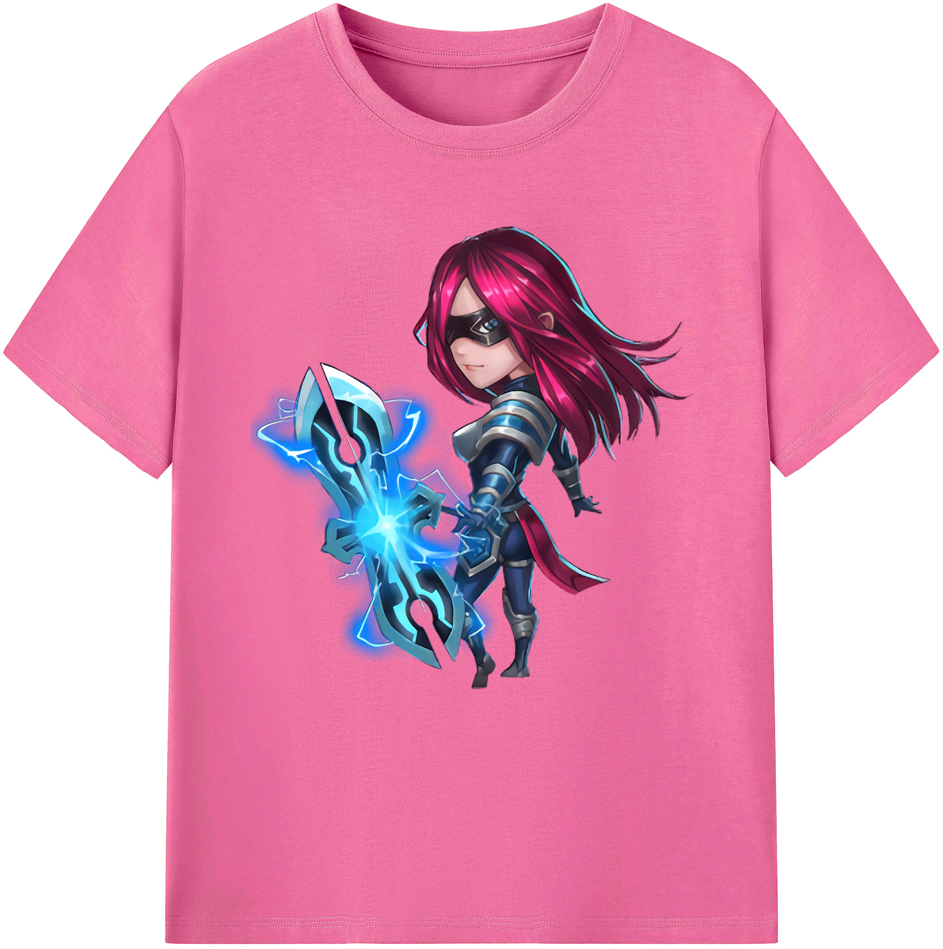 （画像用） リーグ・オブ・レジェンド League of Legends LOL レディースカジュアルプリントTシャツ（綿100％）